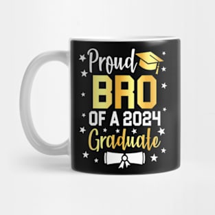 Proud Brother of 2024 Graduate Family Senior Graduation Day Mug